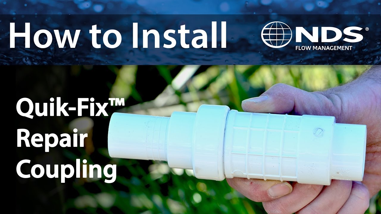 How To Install the NDS Quik-Fix™ Expansion Repair Coupling
